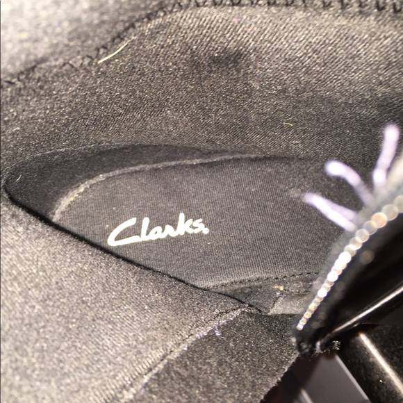 Clark’s knee high black leather boots - Picture 7 of 8